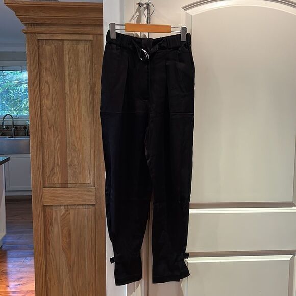 SSENSE 3.1 Phillip Lim Belted tapered-leg high-rise stretch-woven trouse… - Picture 6 of 16